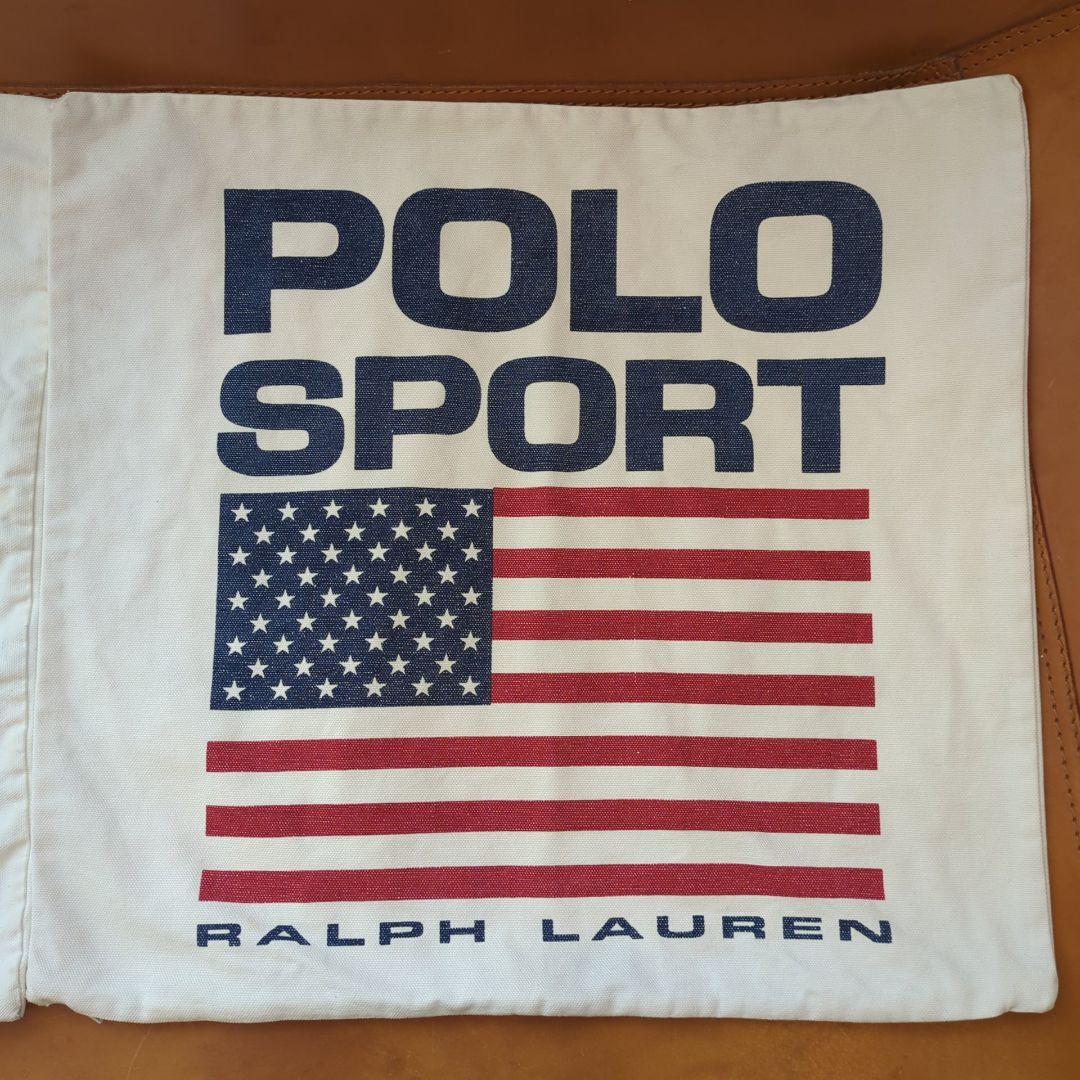 レア！POLO SPORTS クッションカバー 2枚 日本製 ポロラルフローレン