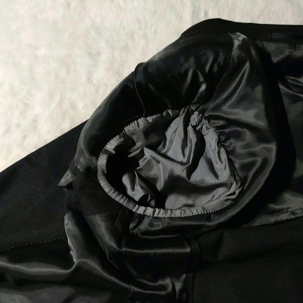 【美品タグ付き】BELLUMORE ダブル スーツ セットアップ 黒