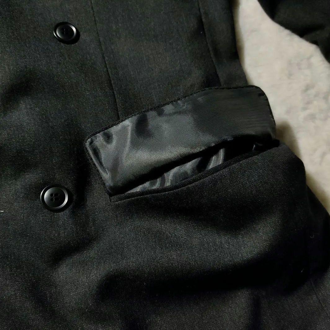 【美品タグ付き】BELLUMORE ダブル スーツ セットアップ 黒