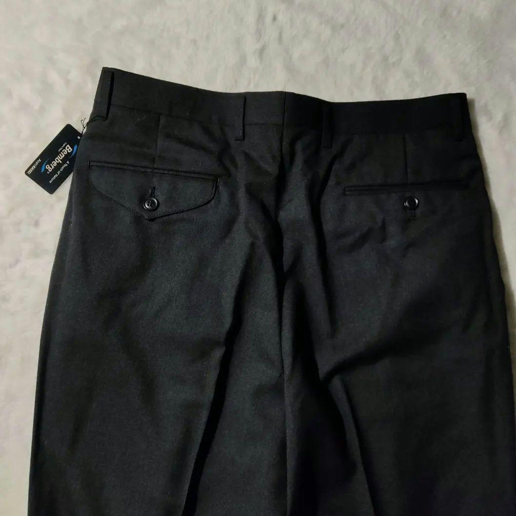 【美品タグ付き】BELLUMORE ダブル スーツ セットアップ 黒