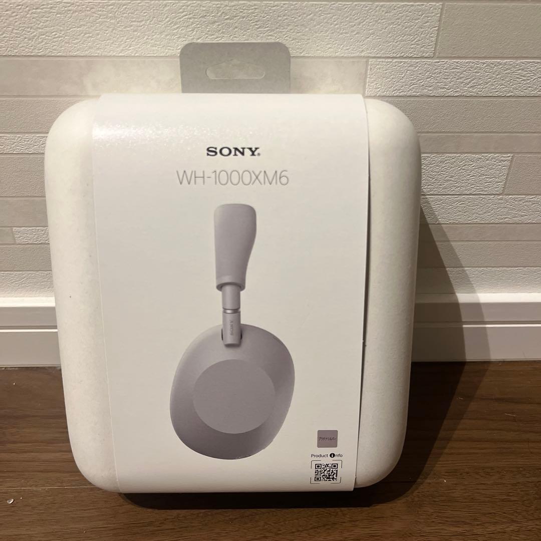 【新品】SONYワイヤレスノイキャンステレオヘッドセットWH-1000XM6