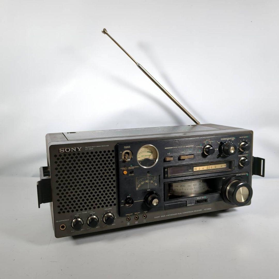 動作確認済み 美品 Sony ICF-6800 31バンドマルチバンドレシーバー