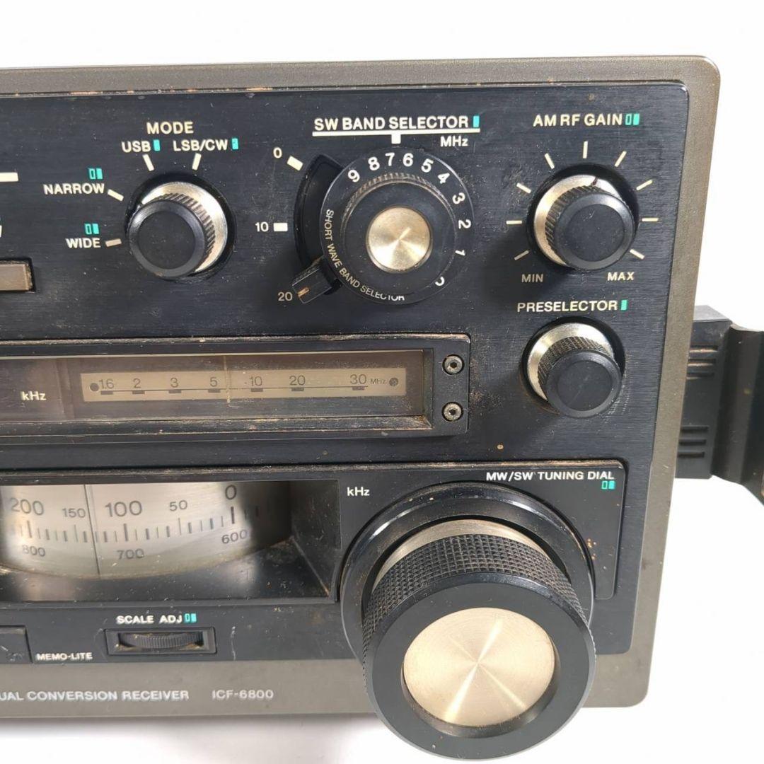 動作確認済み 美品 Sony ICF-6800 31バンドマルチバンドレシーバー