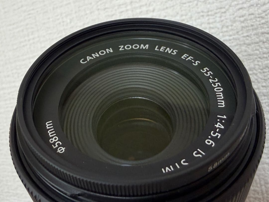 レンズ(ズーム) canon efs55-250mm F4-5.6 IS STM