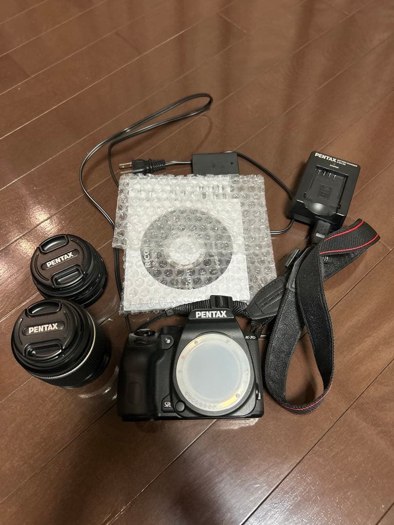 PENTAX K-70 デジタル一眼レフカメラ 本体とレンズ2本