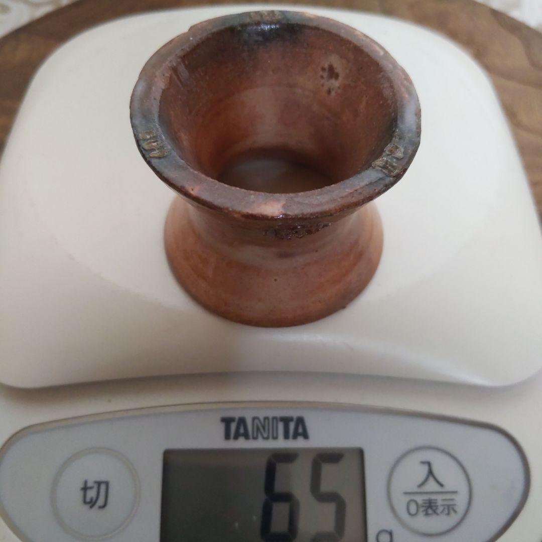 茶道具　蓋置　萩焼　チキリ蓋置　第14代坂倉新兵衛　作　表千家　【匿名配送】