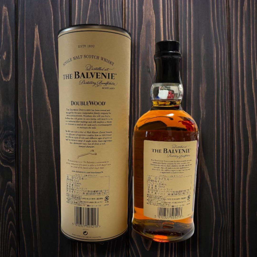 ウイスキー THE BALVENIE DOUBLEWOOD 12 YEARS