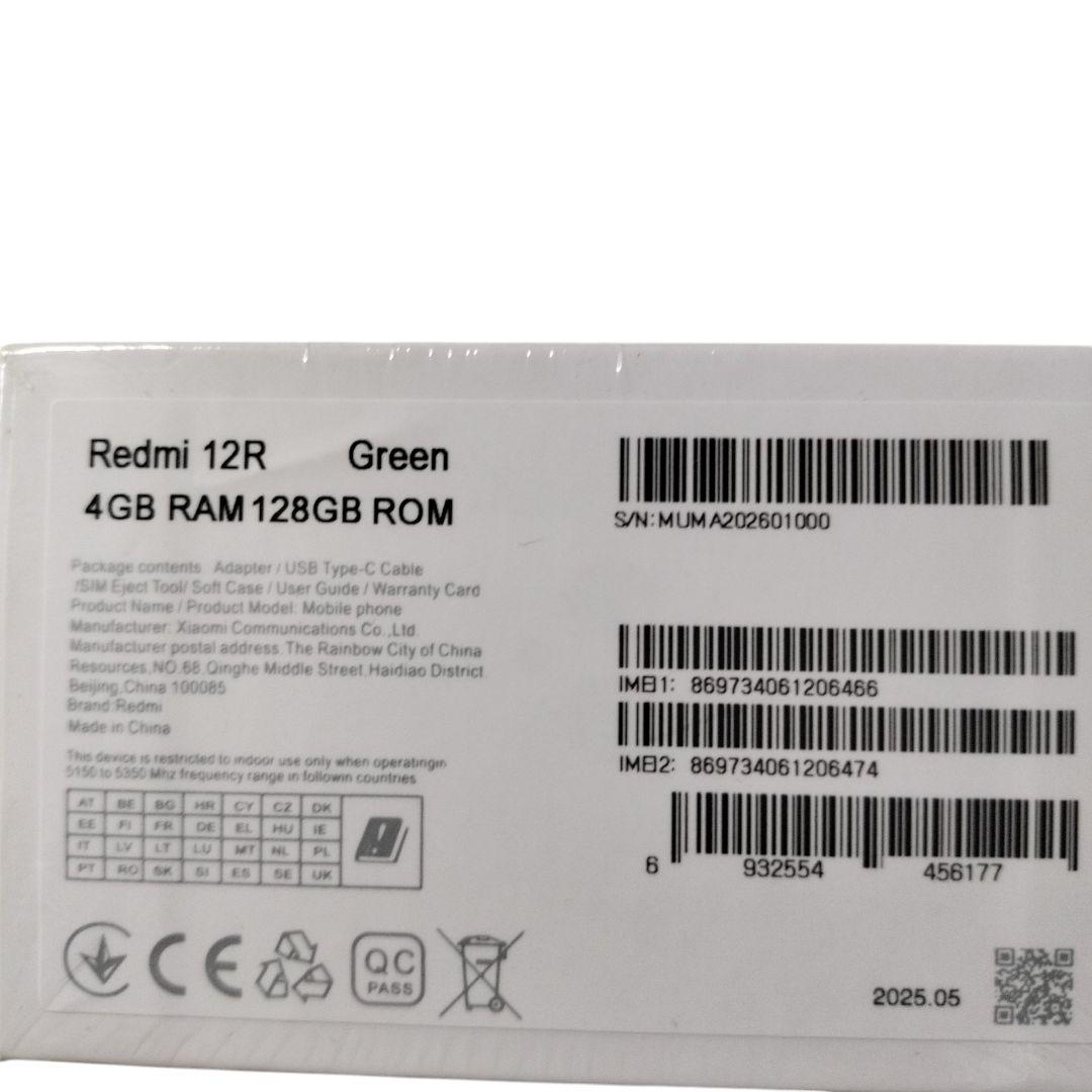 週末セ−ル Xiaomi Redmi 12R グリーン　オリジナル　5G