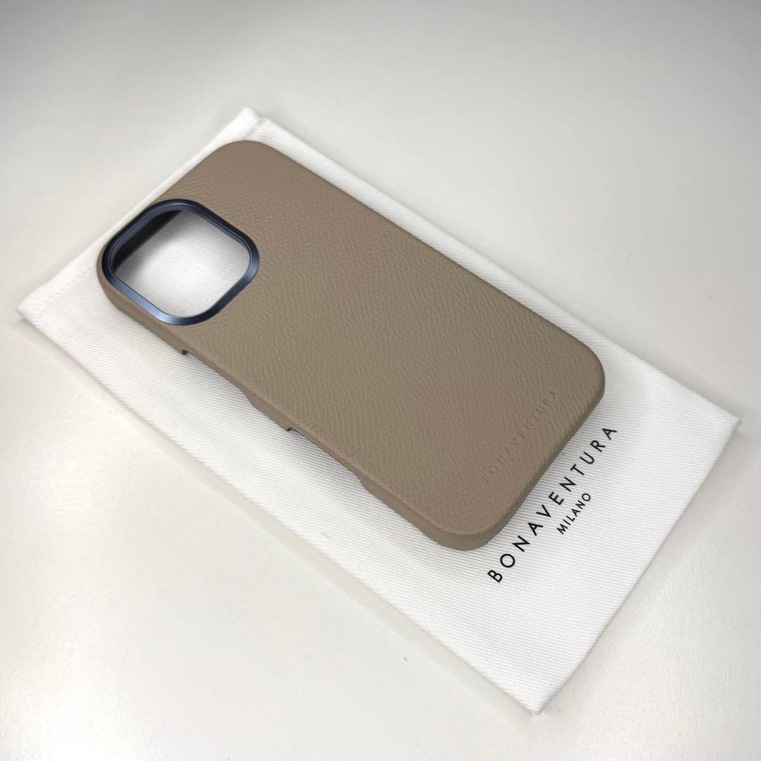 【未使用】ボナベンチュラ iPhone17ノービレレザー スマホケース