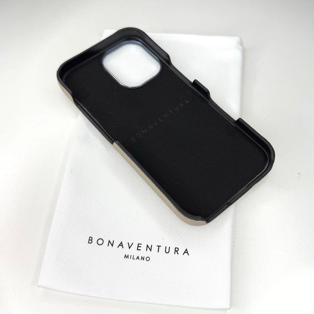 【未使用】ボナベンチュラ iPhone17ノービレレザー スマホケース