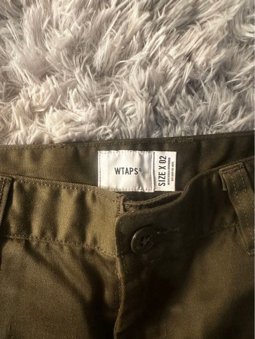 美品　WTAPS　チノパン　X02 日本製 光沢感　春秋用人気定番