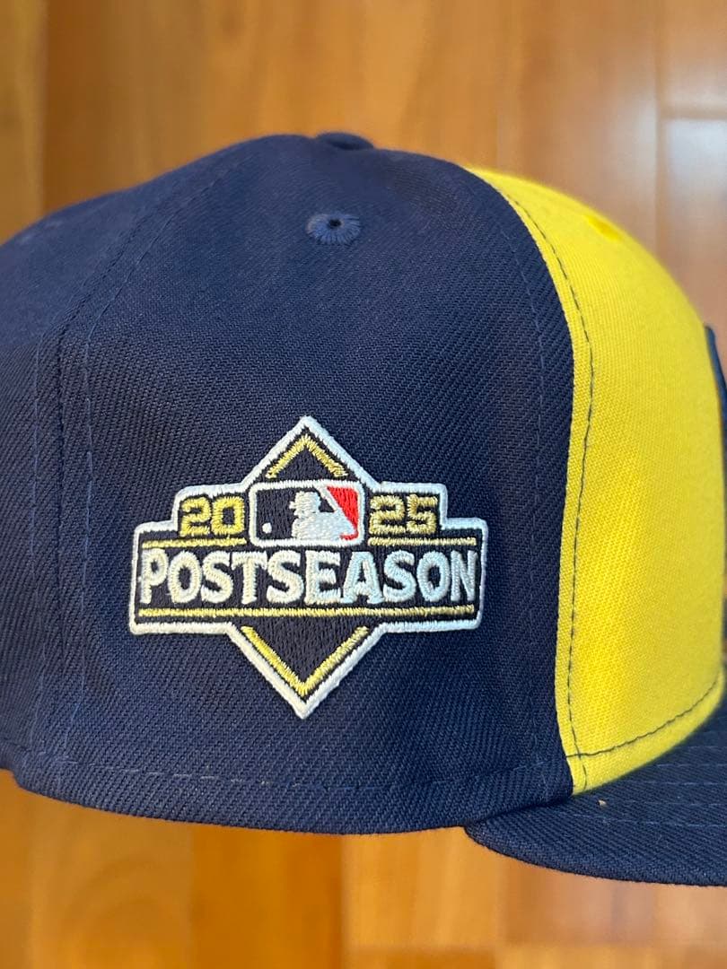 新品 ブリュワーズ2025ポストシーズン59FIFTY キャップ 7 1/2
