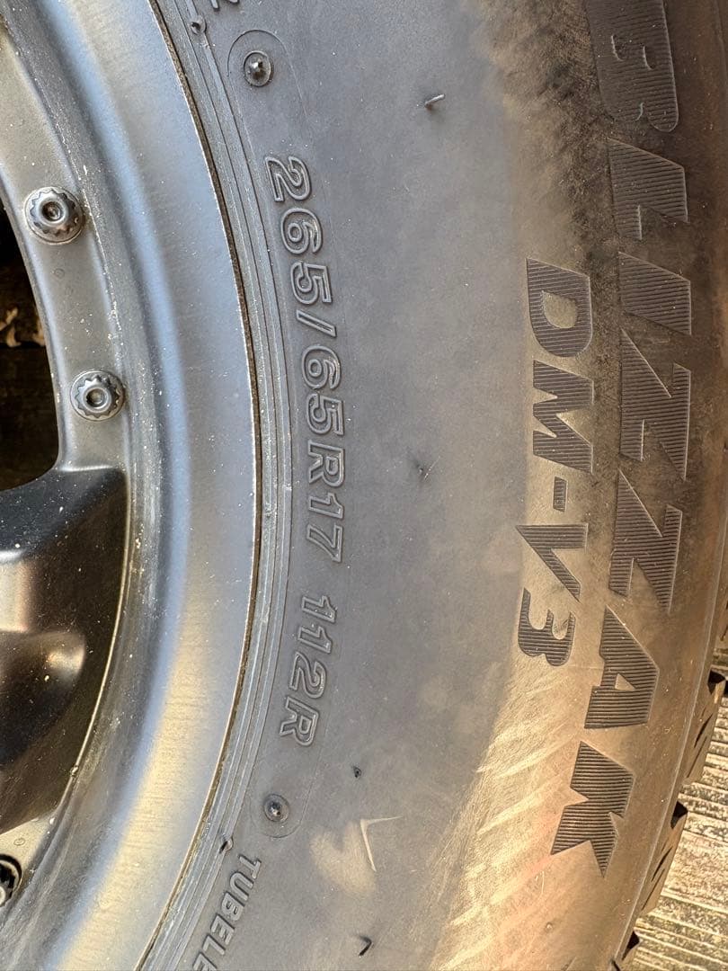 まーくん専用　プラド 150 スタッドレスホイール付き