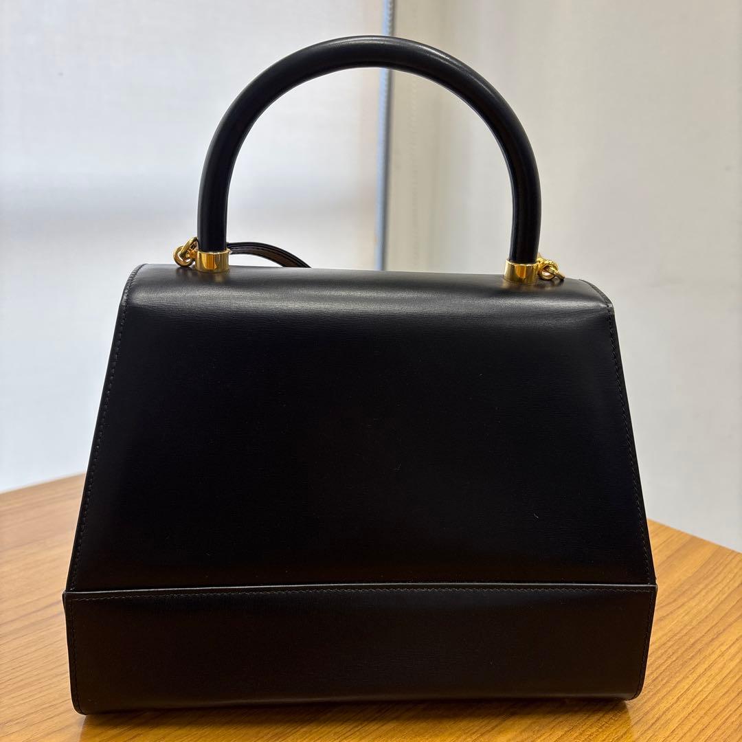 BALLY 2wayハンドバッグ ショルダーストラップ付