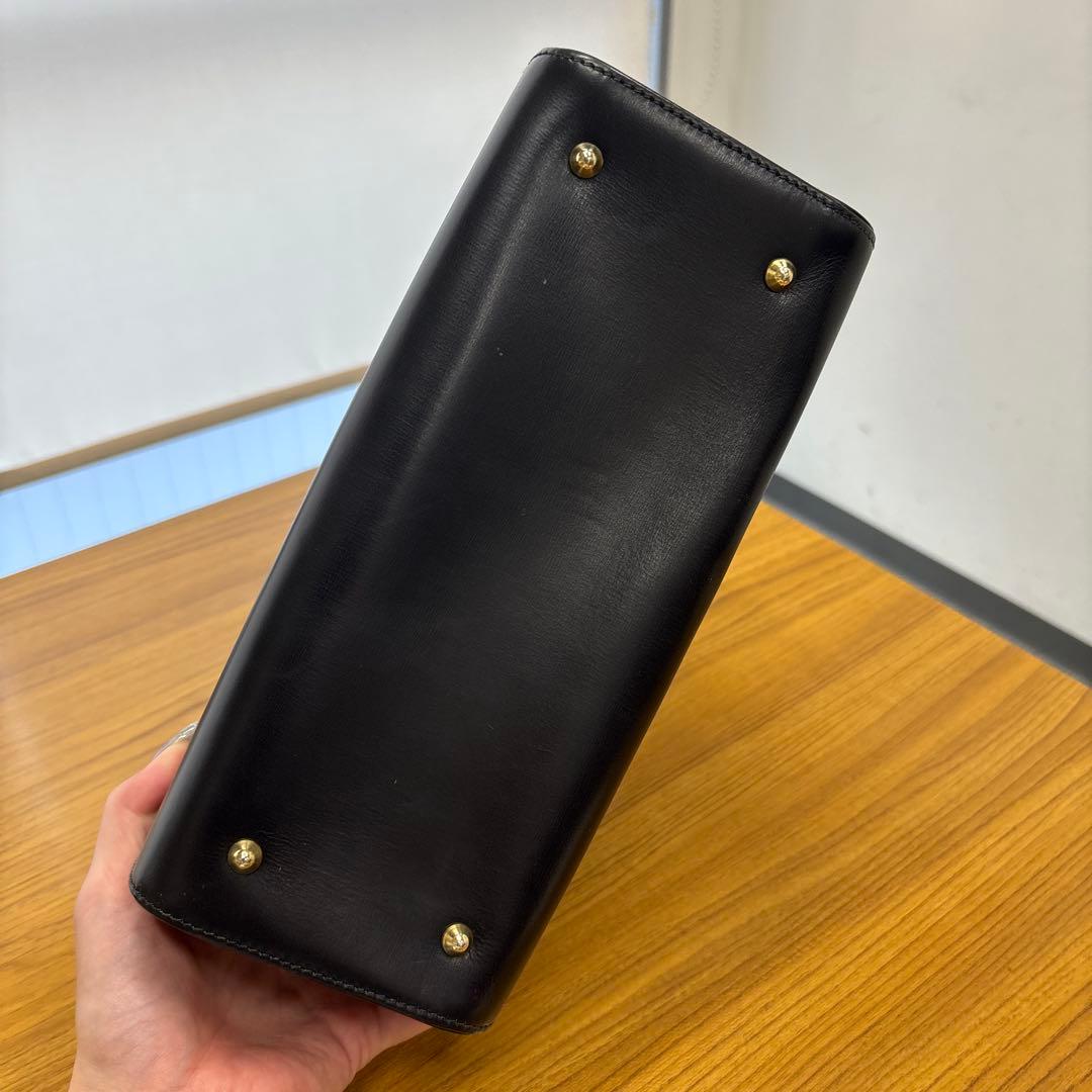 BALLY 2wayハンドバッグ ショルダーストラップ付