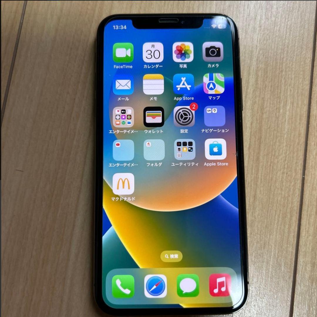 Apple iPhone xブラック 256G 本体