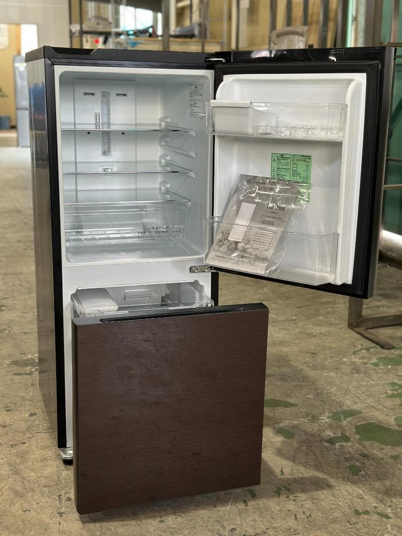 ハイセンス 2ドア冷蔵庫 134L HR-G13B-BR 右開き 2020年製