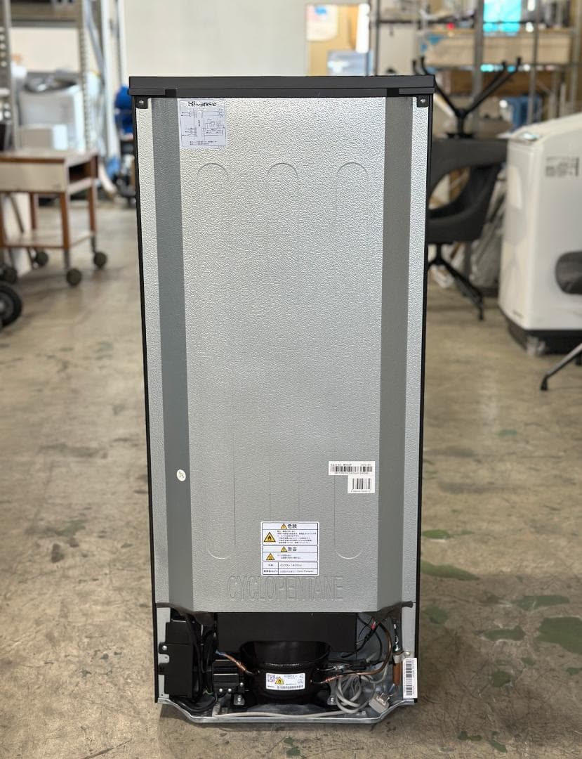 ハイセンス 2ドア冷蔵庫 134L HR-G13B-BR 右開き 2020年製