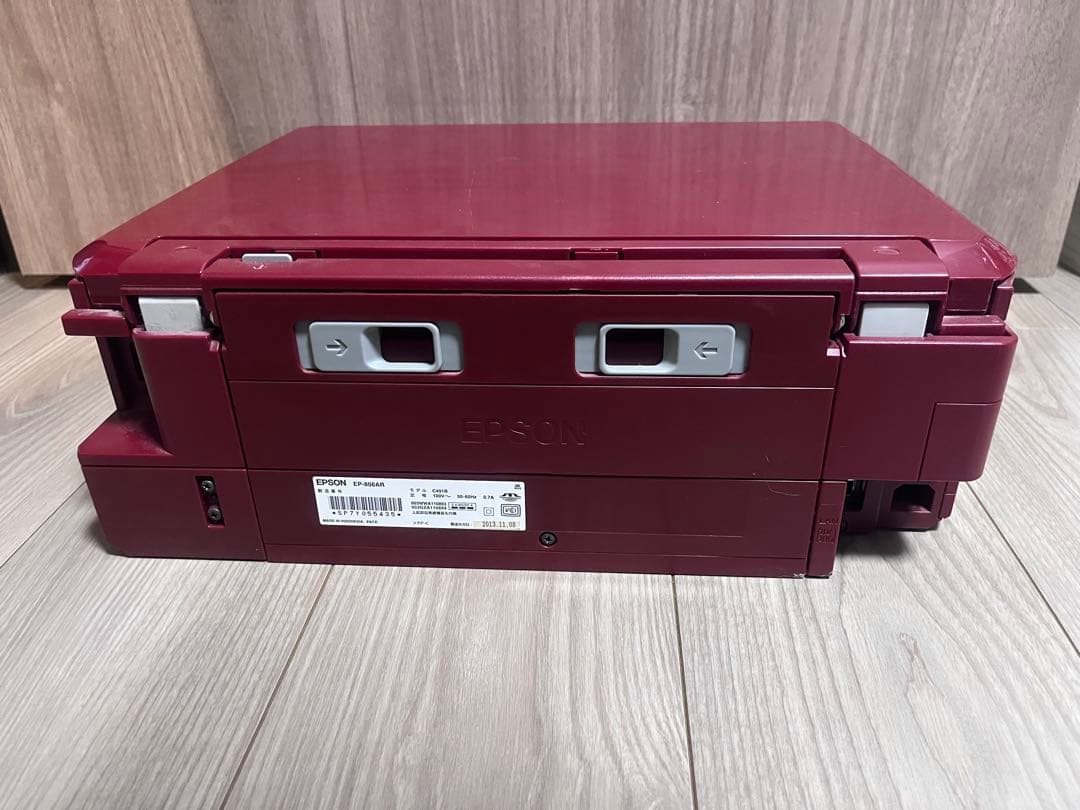 EPSON EP-806AR 赤色 スキャナー付き　インク2色サービス