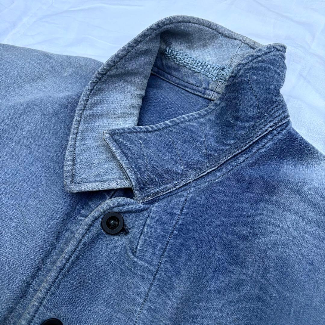 30’s~40’s モールスキン　ワークジャケット　フランス　フレンチワーク