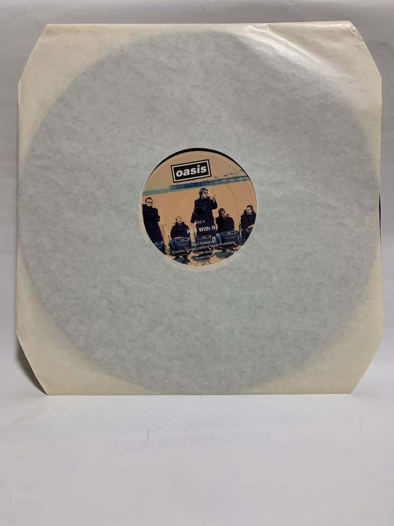 oasis Roll With It レコード