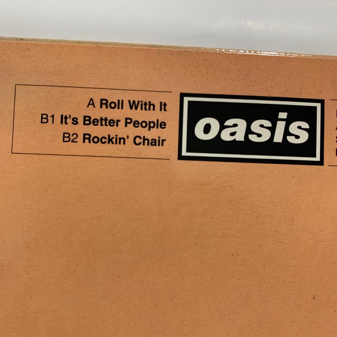 oasis Roll With It レコード