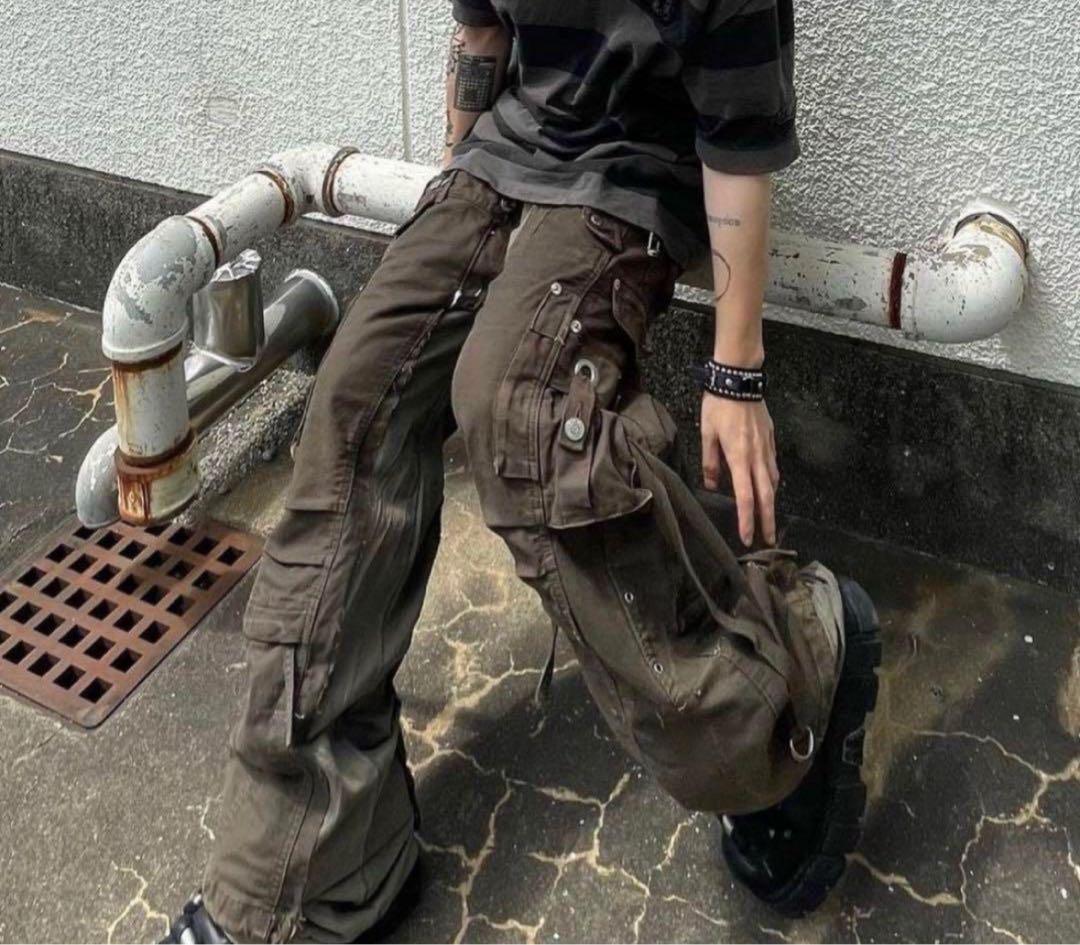 mmoption（ミリオプション）リメイクカーゴパンツ一点物