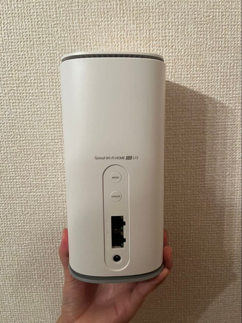 Speed Wi-Fi  5G L13 本体【2025年8月購入】