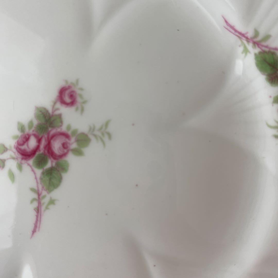 シェリー　ブライダルローズ　ピンクローズの可愛いティーセット　大皿　シュガー