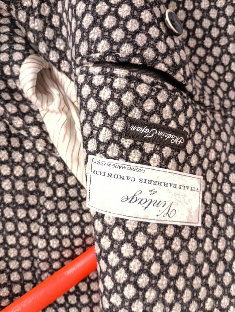 定価26万　三浦知良着用モデル　ジオベルナルド　46　ネイビー　福島ユナイテッド