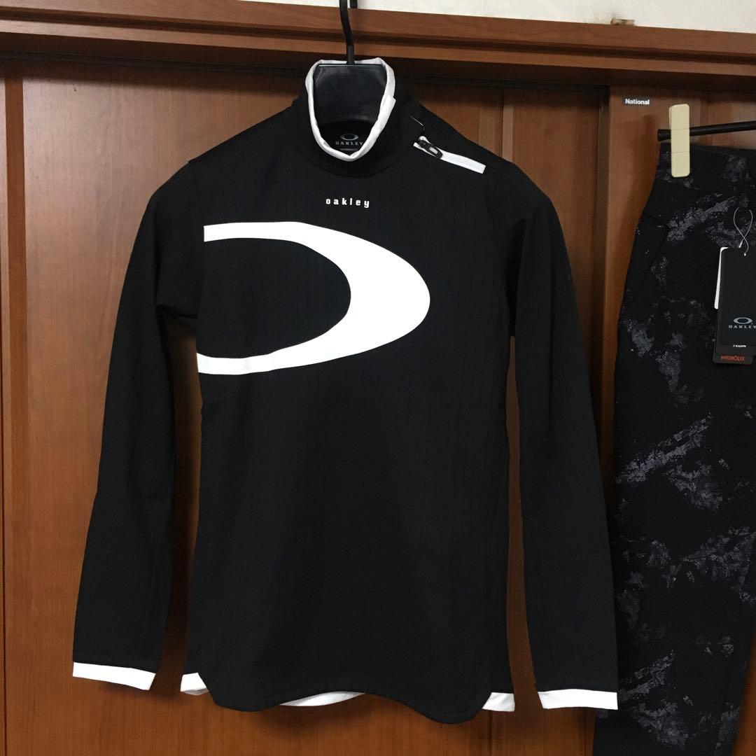 新品　オークリー　ゴルフ　上下　セットアップ　S 女性　黒　OAKLEY スカル
