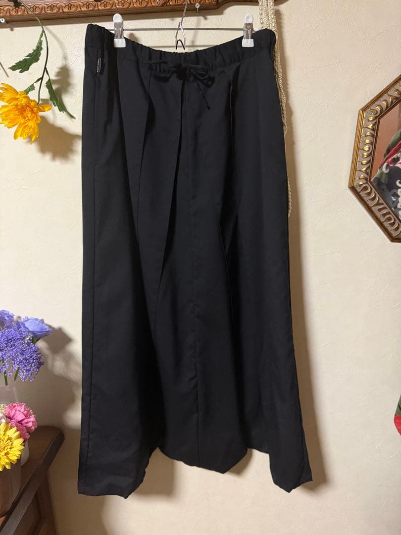 ソウソウ　袴富士　かっこいいユニークなパンツ　42双 梳毛　袴富士／濡羽色