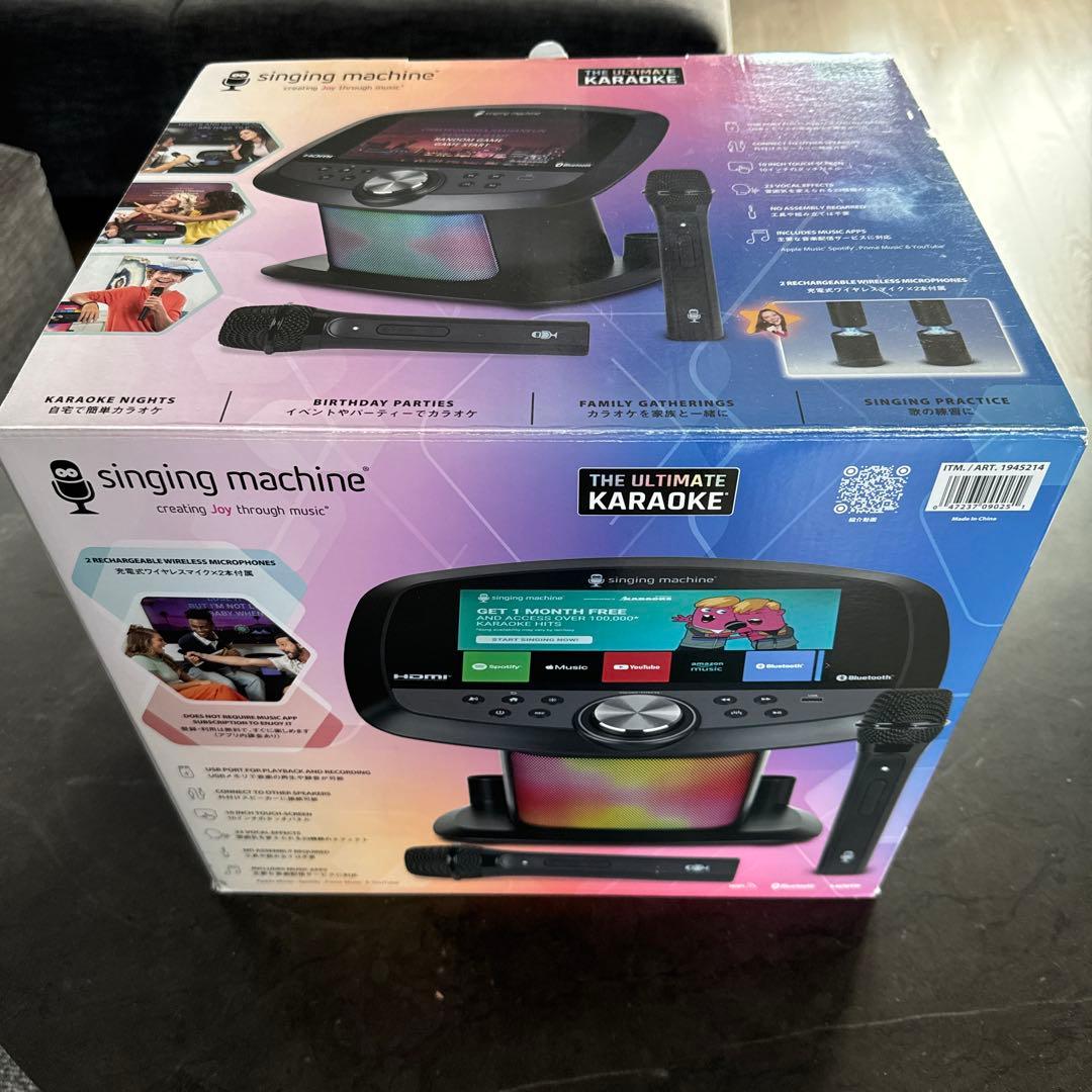 Singing Machine Wi-Fi カラオケマシーン