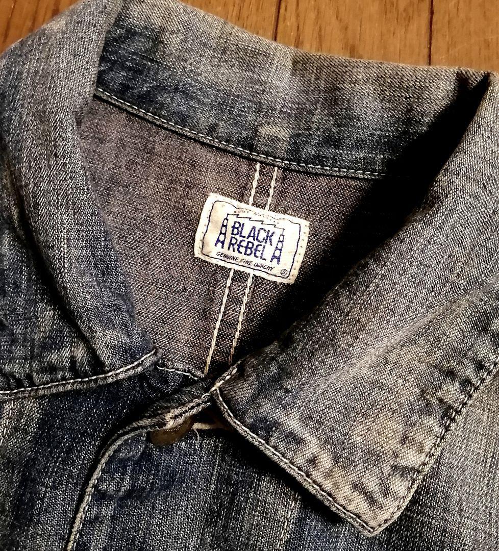 RUDE GALLERY BLACK REBEL　名作 デニム カバーオール