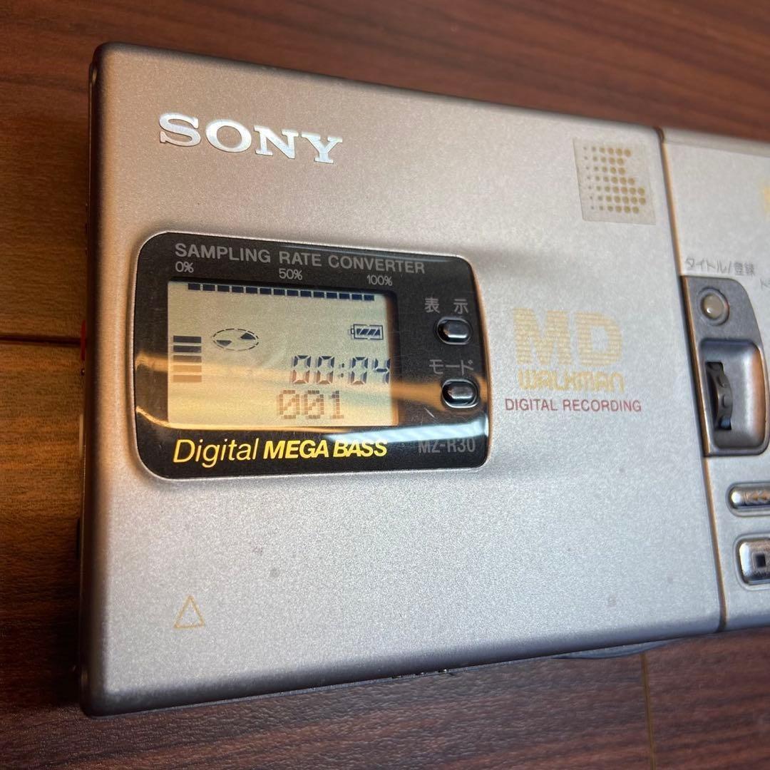 SONY MDウォークマン MZ-R30 MDプレーヤー 4962
