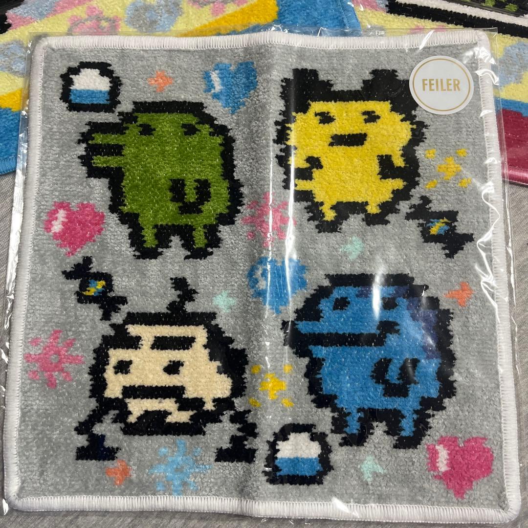 ★新品 限定品 FEILER フェイラー たまごっちタオルハンカチ3枚セット