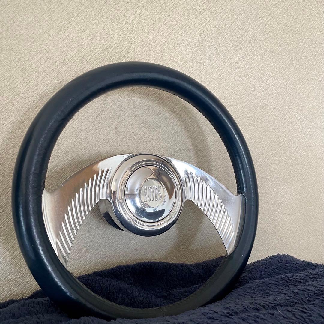 ボイド ステアリング ボス付 ハンドル BOYDS used 当時物