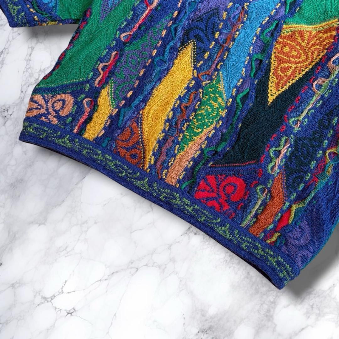 美品　90s COOGI 3D knit vintage SS