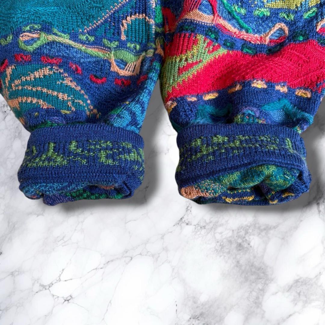 美品　90s COOGI 3D knit vintage SS