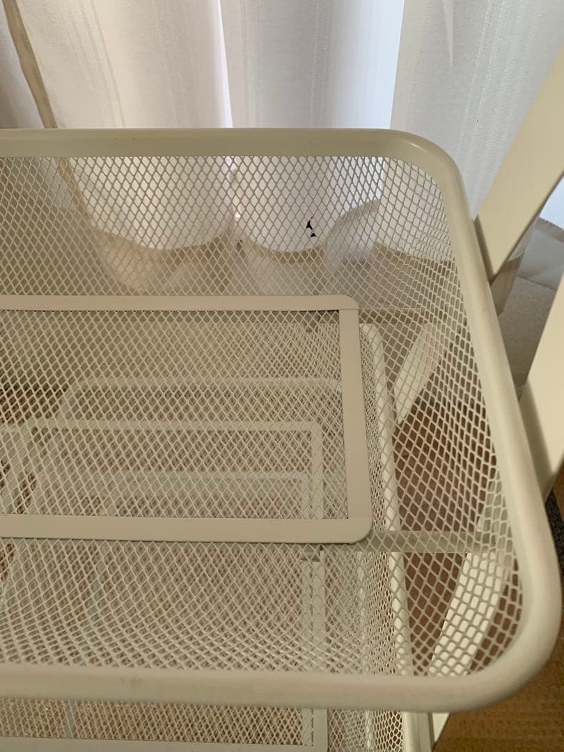 IKEA　イケア　RISATORP リーサトルプ ワゴン　ホワイト　白