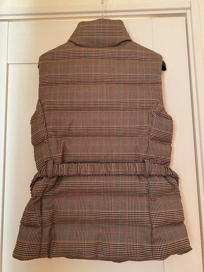 最終価格Lauren Ralph Lauren グレンチェックダウンベスト