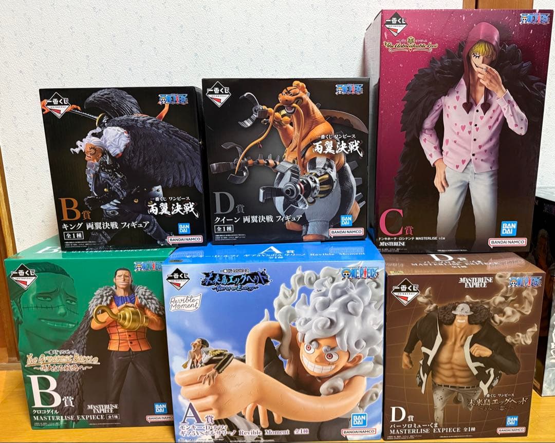 一番くじ　ONE PIECE フィギュアセット(6体)