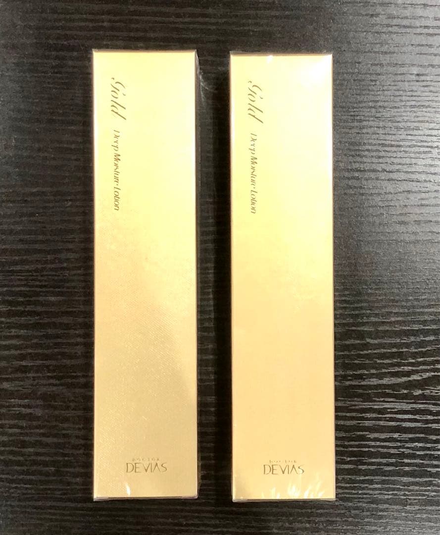 DRデヴィアス ゴールド ディープモイスチャーローション２本セット　新品