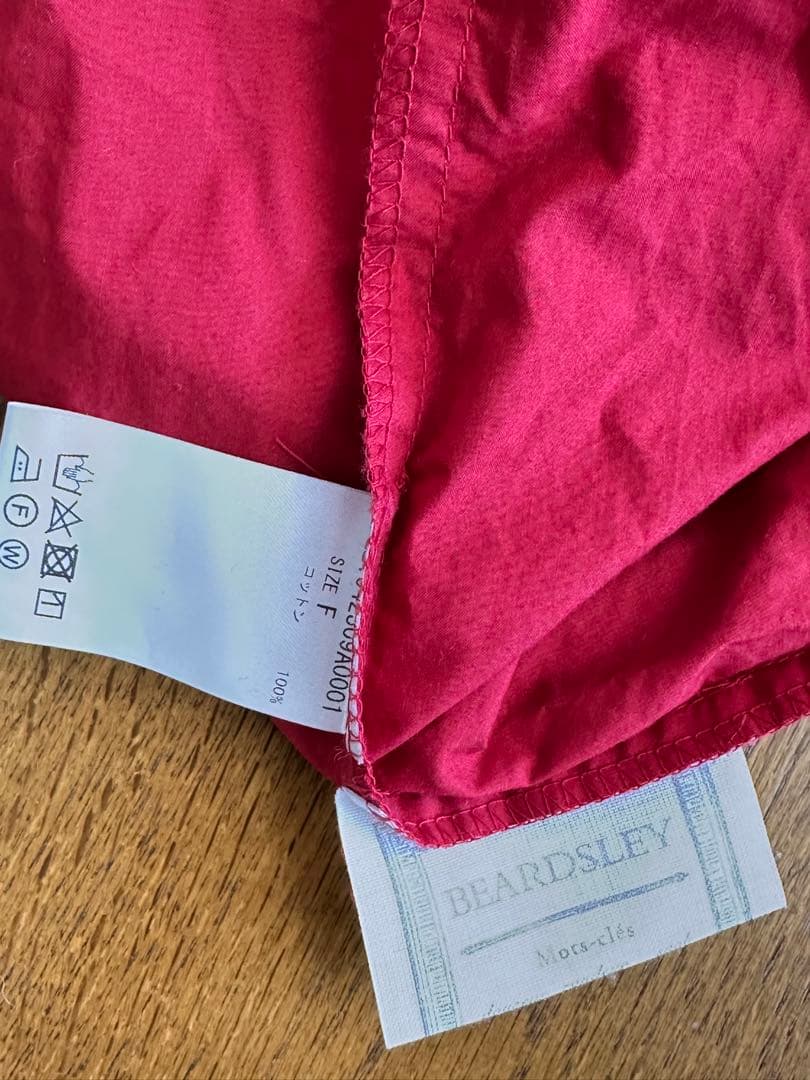 【着用数回】BEARDSLEY レッド　ワンピース