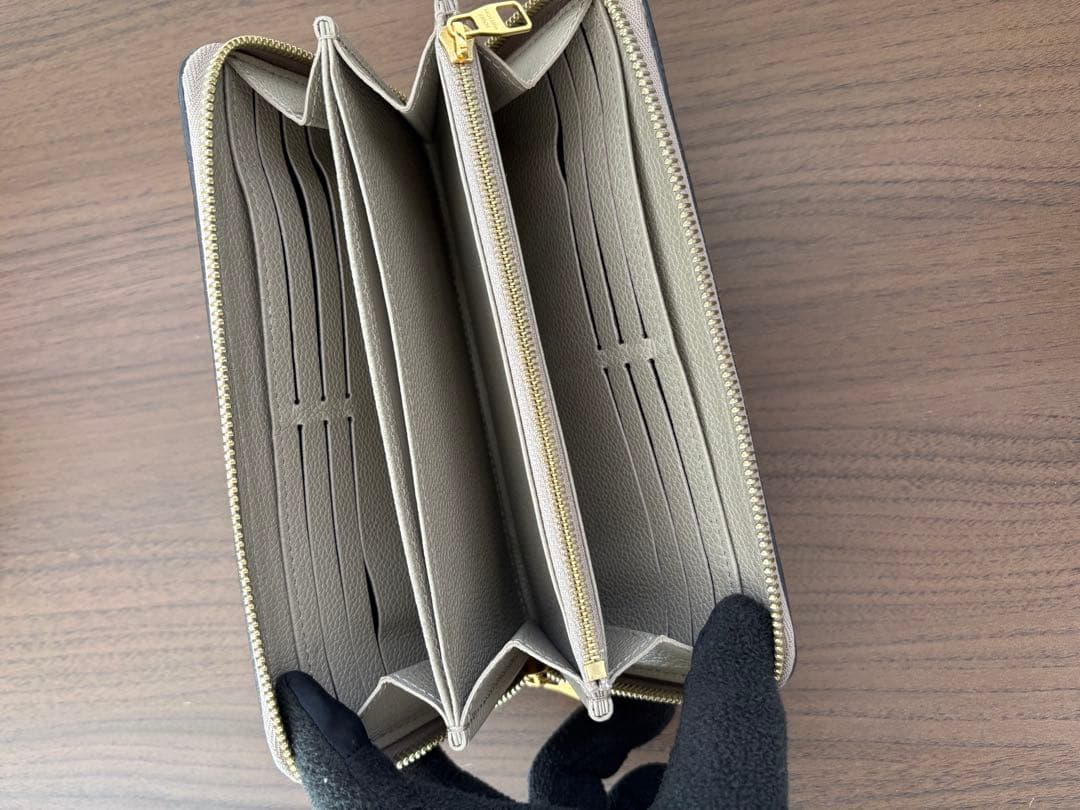 【美品】ルイヴィトン アンプラント ジッピーウォレット トゥルトレール