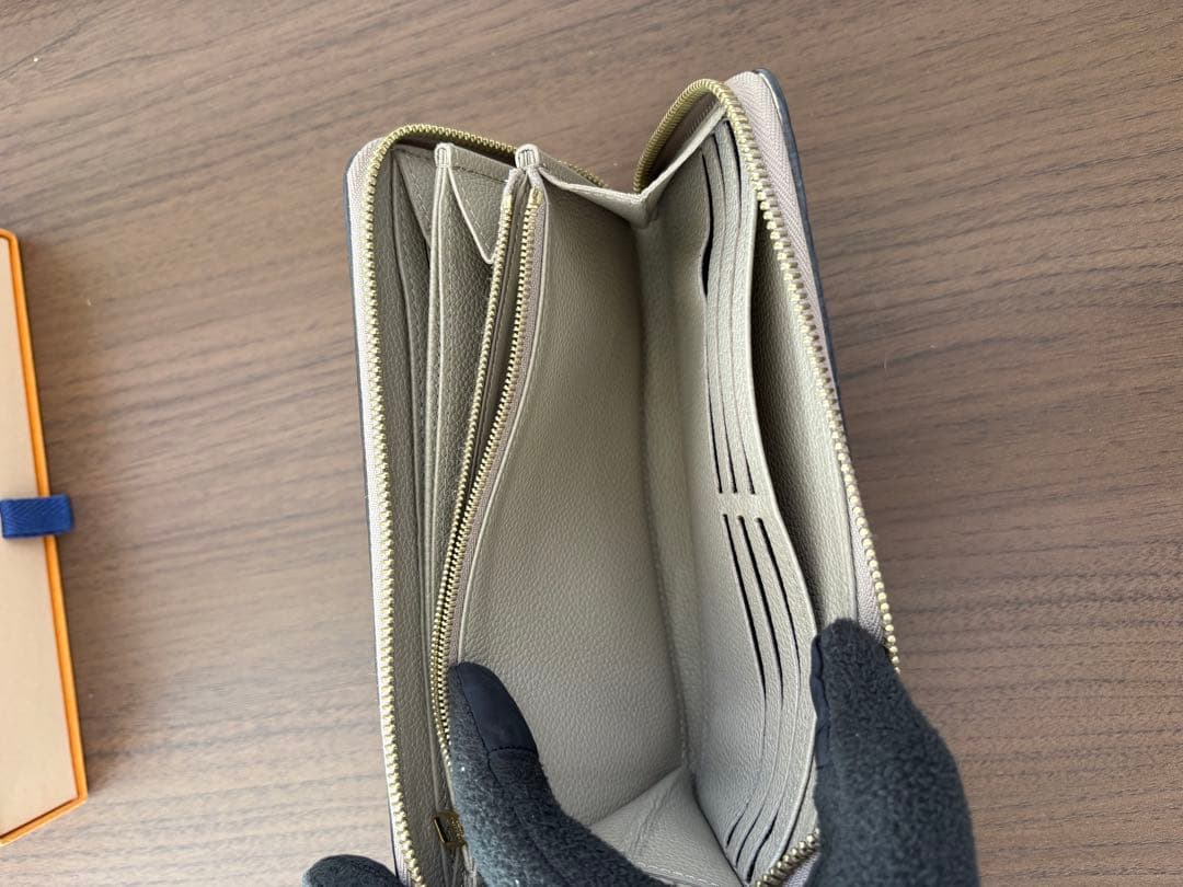 【美品】ルイヴィトン アンプラント ジッピーウォレット トゥルトレール