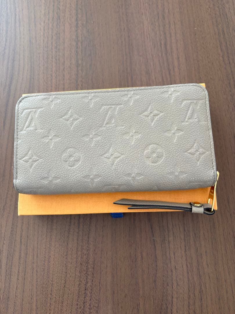 【美品】ルイヴィトン アンプラント ジッピーウォレット トゥルトレール