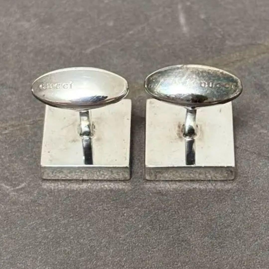 【最終価格です】GUCCI グッチ シルバー カフリンクス カフス