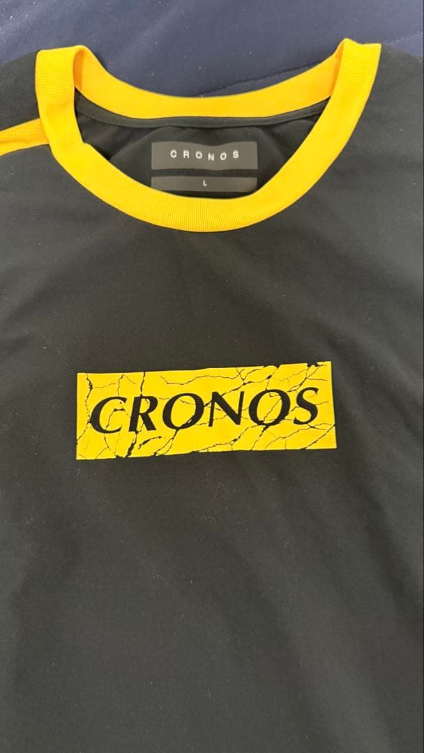 貴重　CRONOS トレーニングウエア　上下セットで　Lサイズ　人気のイエロー