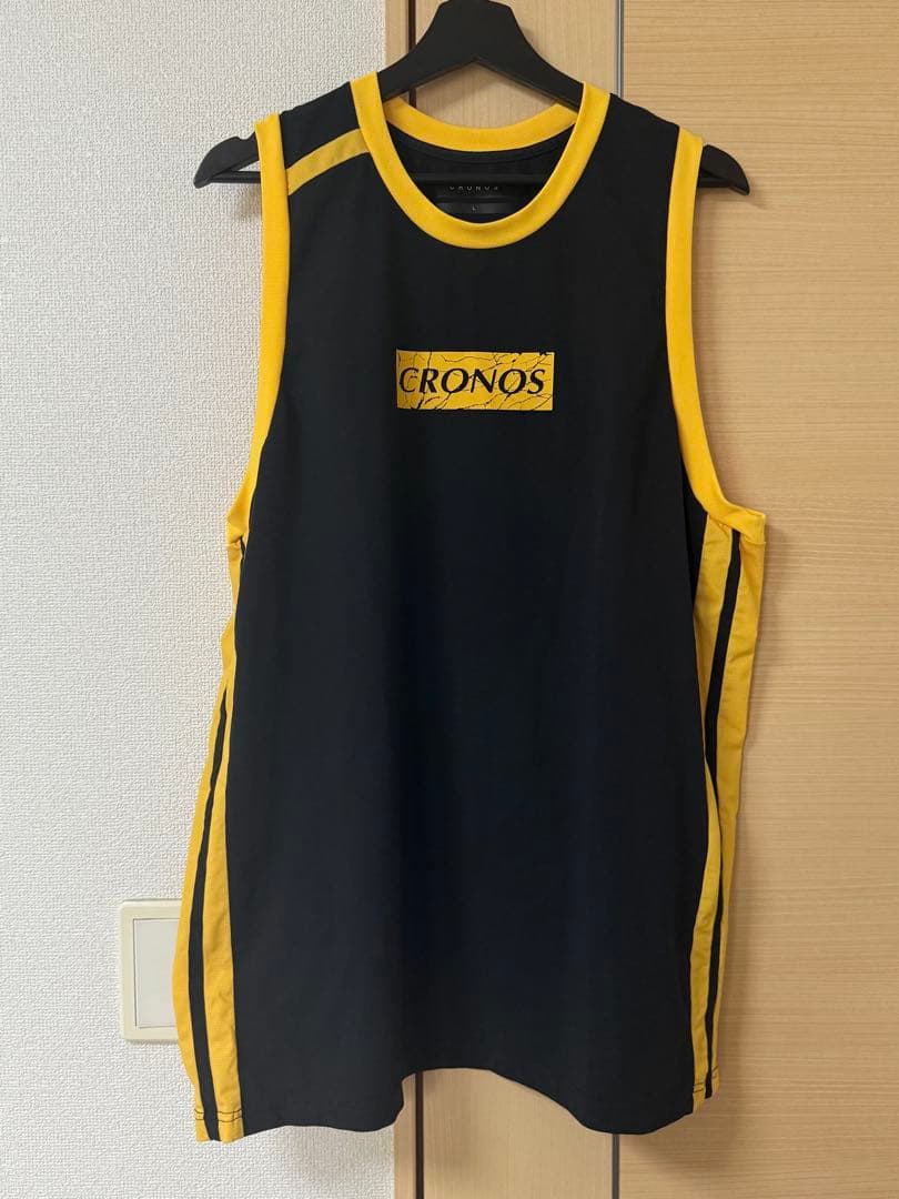貴重　CRONOS トレーニングウエア　上下セットで　Lサイズ　人気のイエロー